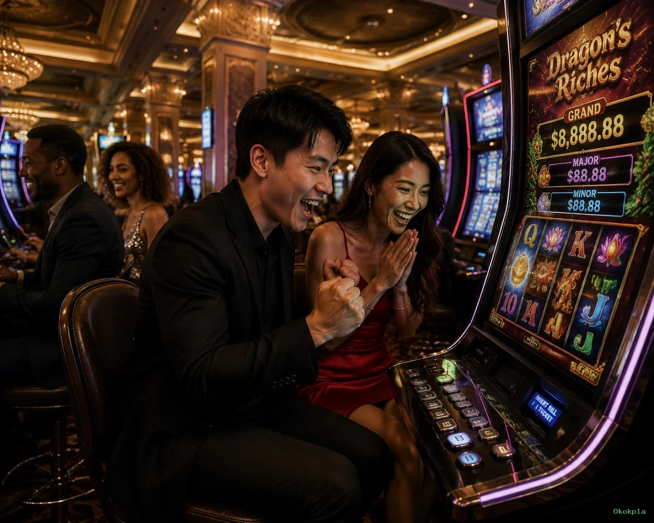Slots com prêmios Okokpla